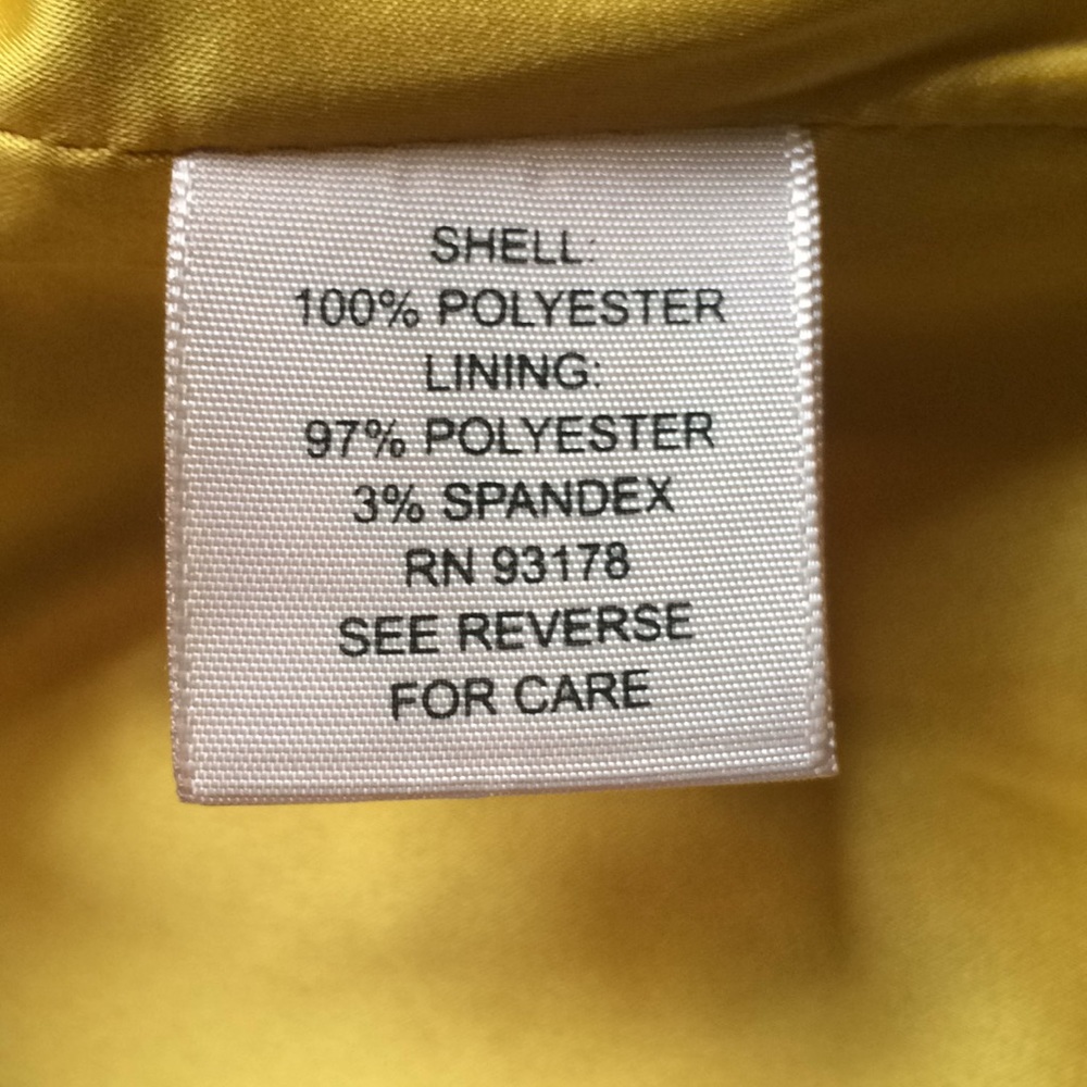 Philosophy mustard blazer size 6 NWT - Picture 4 of 4